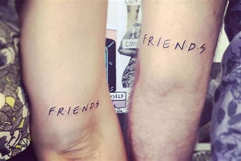 meaningful friends tv show tattoo|These people love Friends so much theyve got TATTOOS。